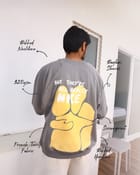 STEEL GREY SWEATSHIRT view 4