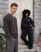 Layered knit pullover view 8