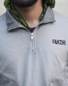Quarter zipper Fanzhi sweatshirt view 2