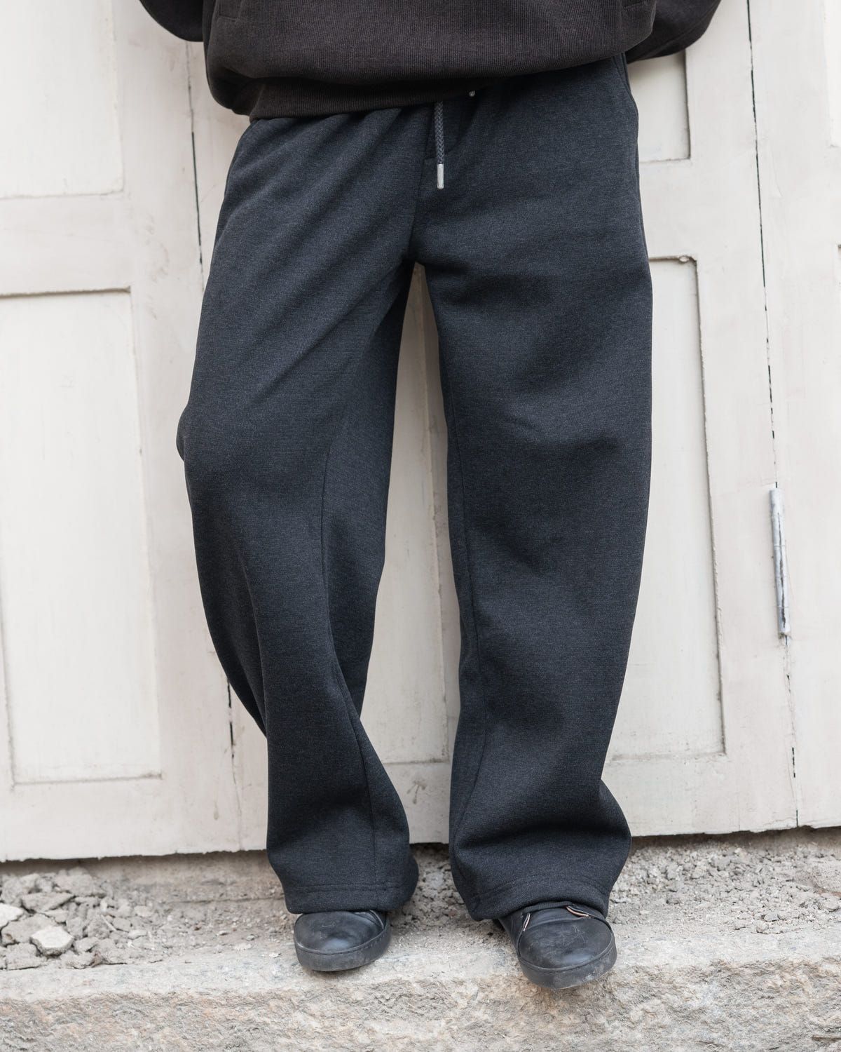 velvety lined grey Sweatpants - image 7