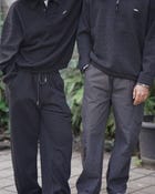 velvety lined grey Sweatpants view 8