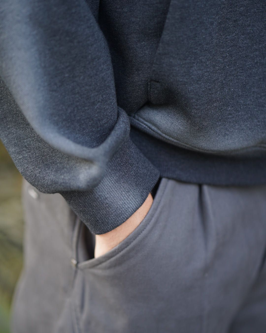 velvety lined Bowie hoodie - image 5