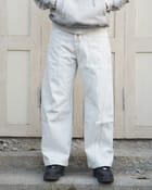 Light Grey velvety cotton twill denim view 1