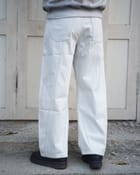 Light Grey velvety cotton twill denim view 2