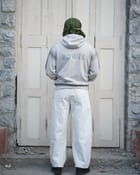 Light Grey velvety cotton twill denim view 5
