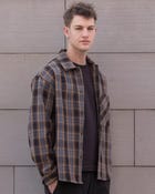 Mustard Flannel Shirt view 3