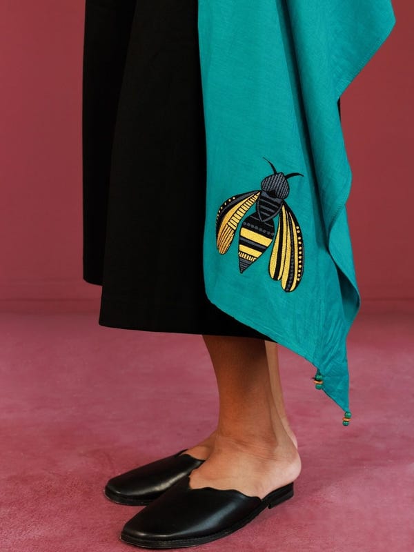 Winglore Studio — Buzzed on Teal