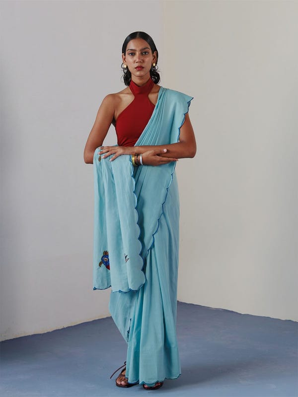 Winglore Studio — The Toucans Saree