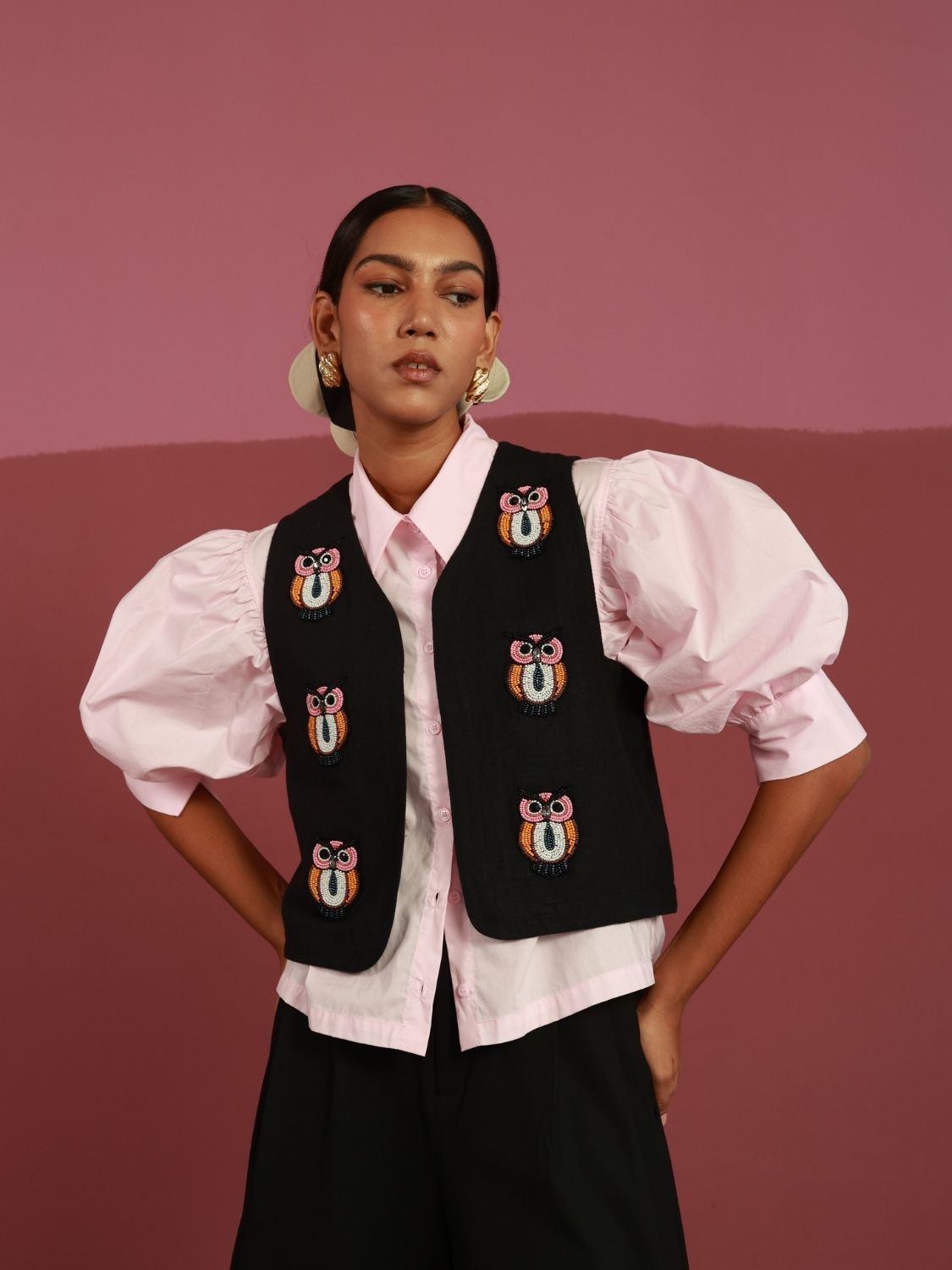 The Hooters Gilet (Black) - image 1