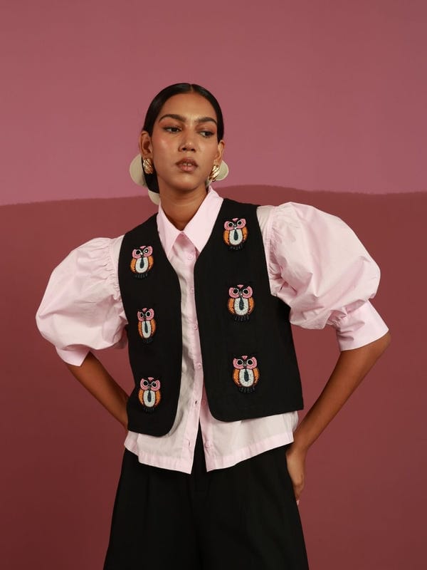 Winglore Studio — The Hooters Gilet (Black)