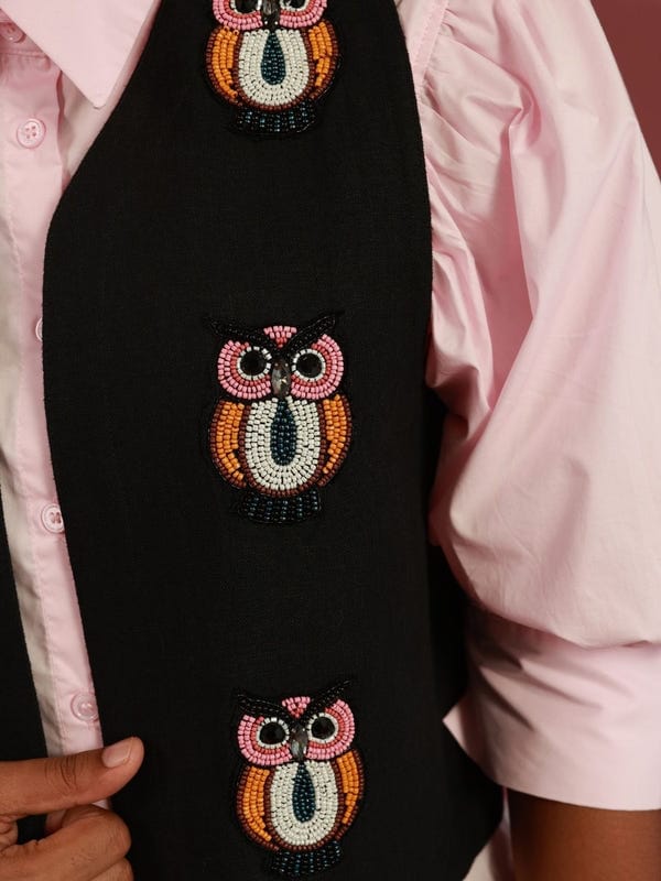 Winglore Studio — The Hooters Gilet (Black)