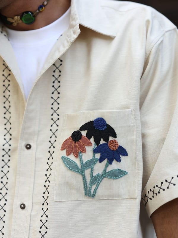 Winglore Studio — Wildflower Pocket (Beige)