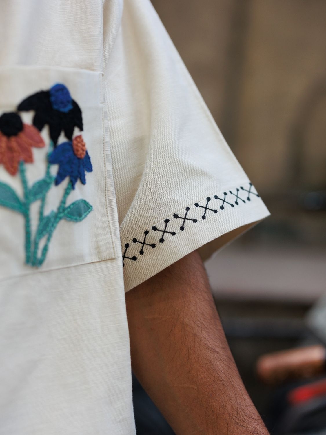 Wildflower Pocket (Beige) - image 4