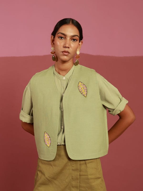 Winglore Studio — Leaf it On Gilet
