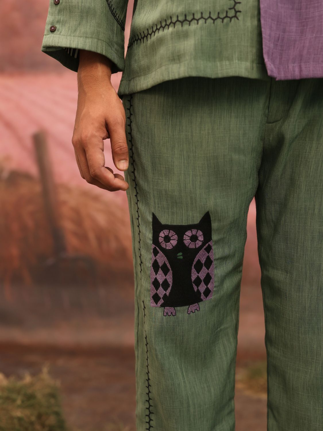 Wise but unstable pants (green edition) - image 1