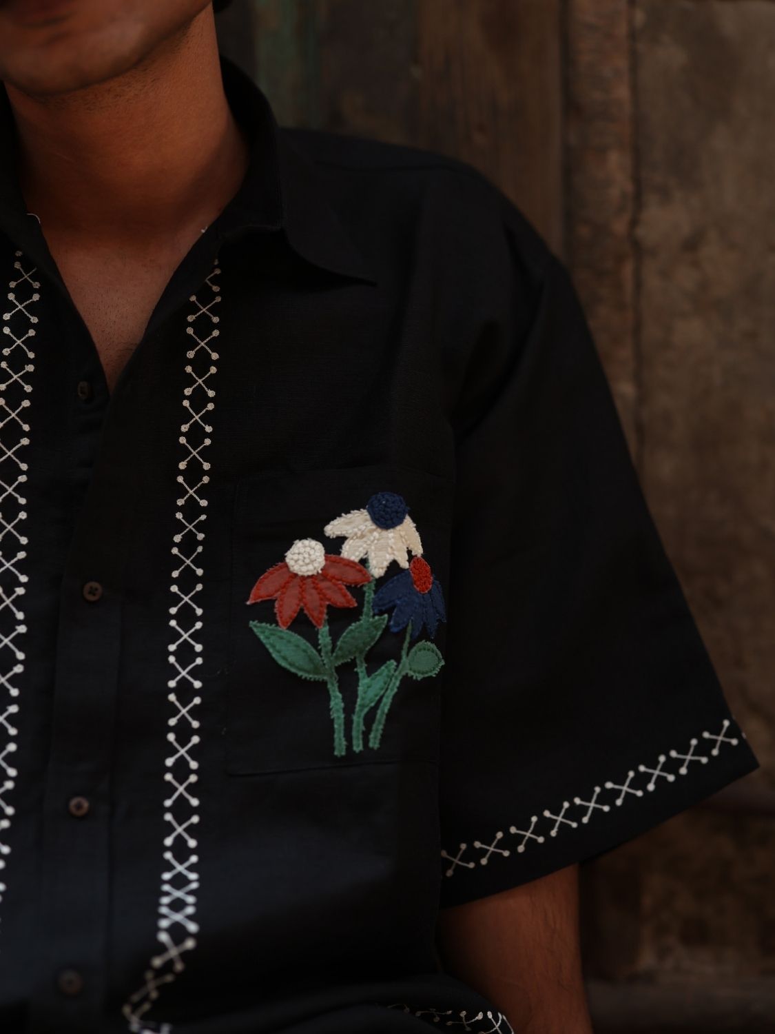 Wildflower Pocket (Black) - image 3