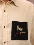 Bold Black Patch (Cream) view 3
