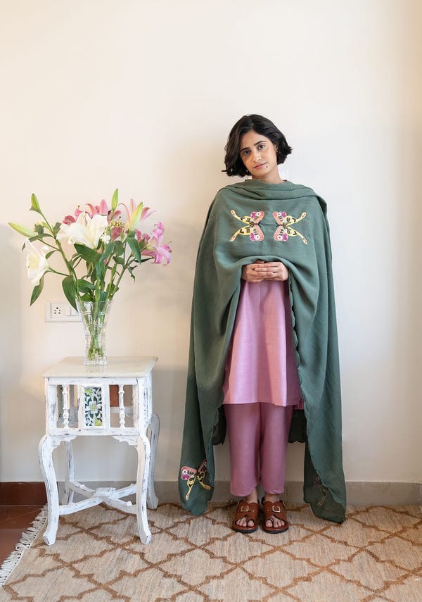 Winglore Studio — Twice Fluttered Dupatta