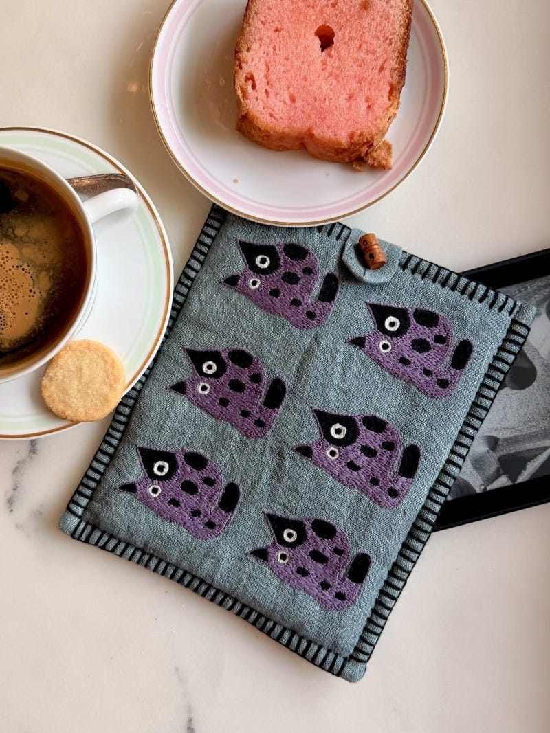 The Purrlot Thickens Kindle Sleeve