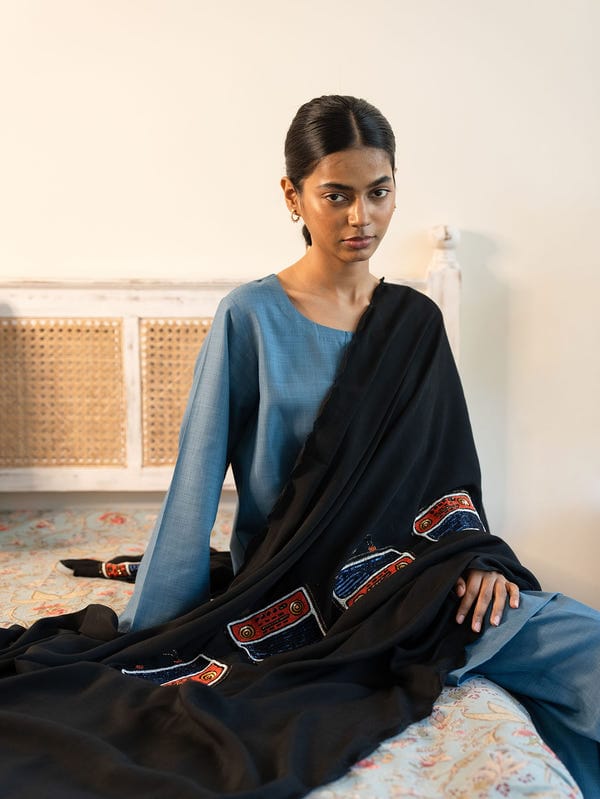 Winglore Studio — Retro Tuning Dupatta