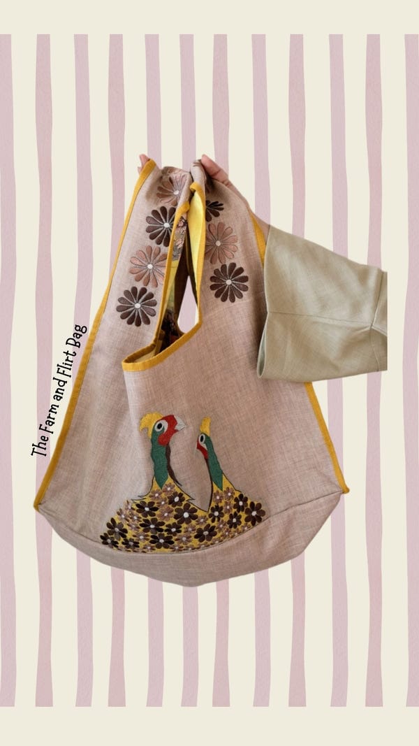 Winglore Studio — The Farm and Flirt Bag