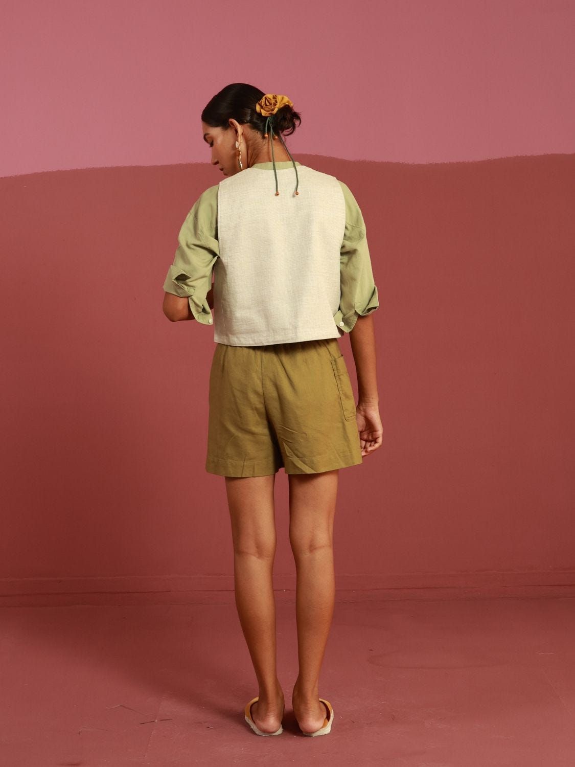 Wingin' it Gilet (Beige) - image 3