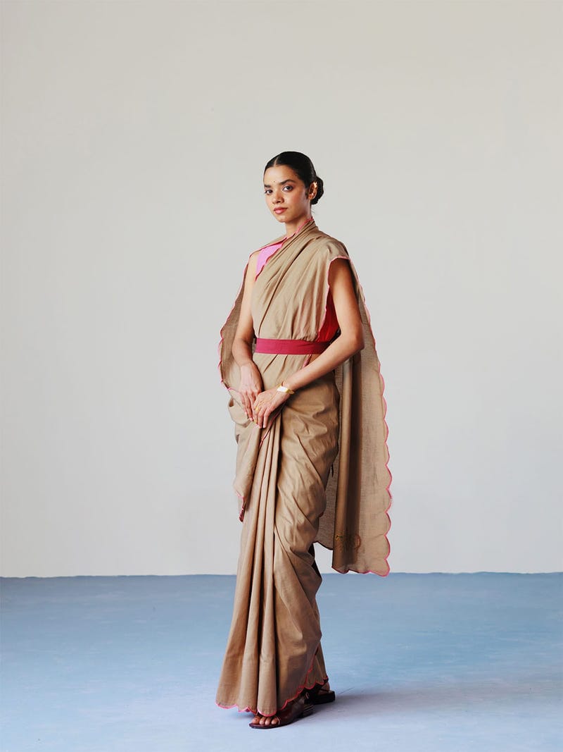 Monkey Business Saree