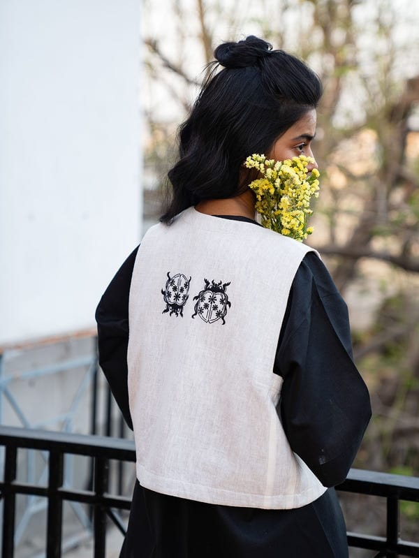 Winglore Studio — Beetle Weave Gilet