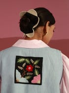 Icy Blue Gilet view 3