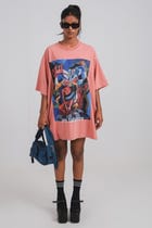 Sameera Sardana x Zero Tolerance oversized unisex t-shirt (Desert Sand) view 8