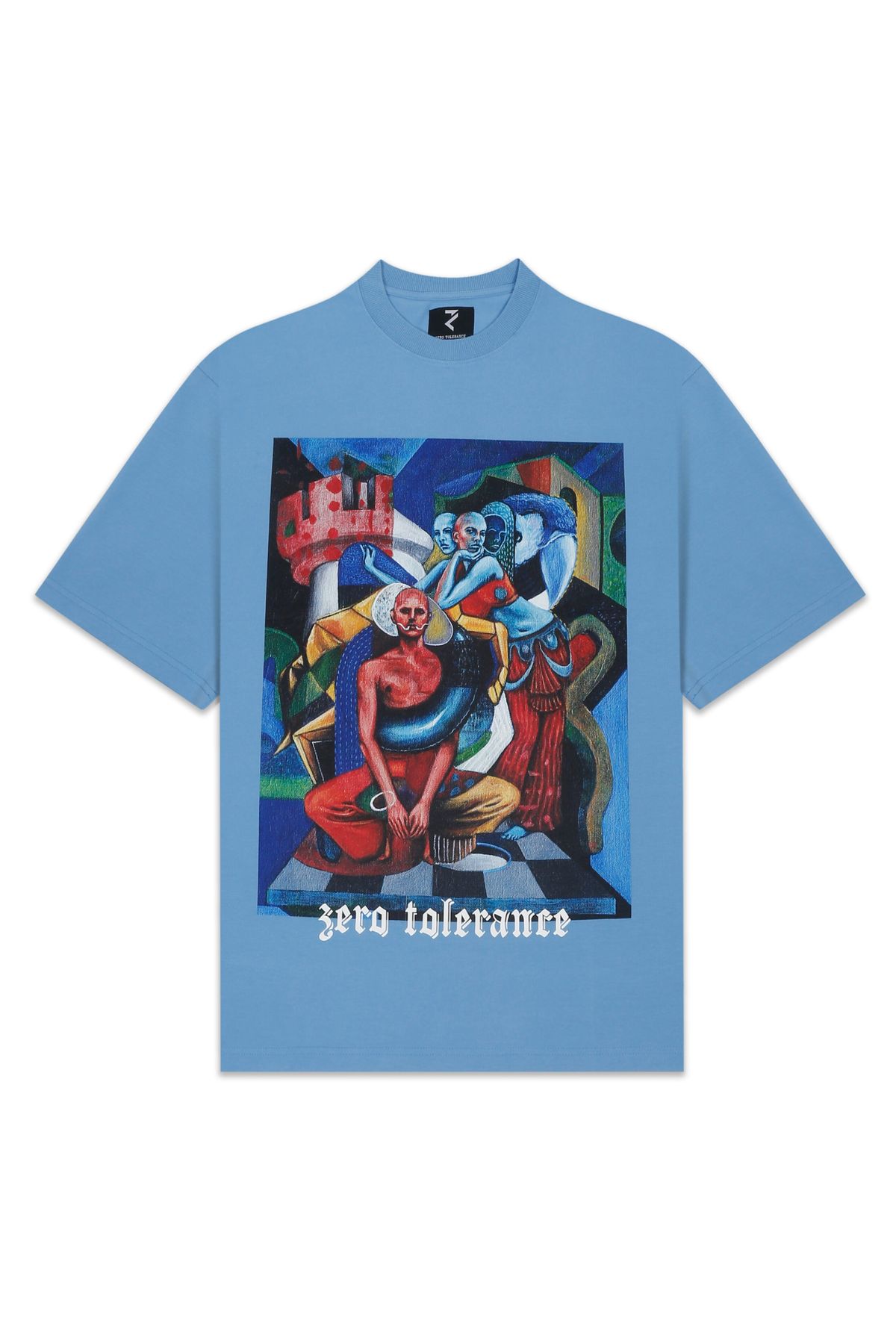 Sameera Sardana x Zero Tolerance London Blue Oversized T-shirt - image 3