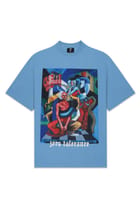 Sameera Sardana x Zero Tolerance London Blue Oversized T-shirt view 3