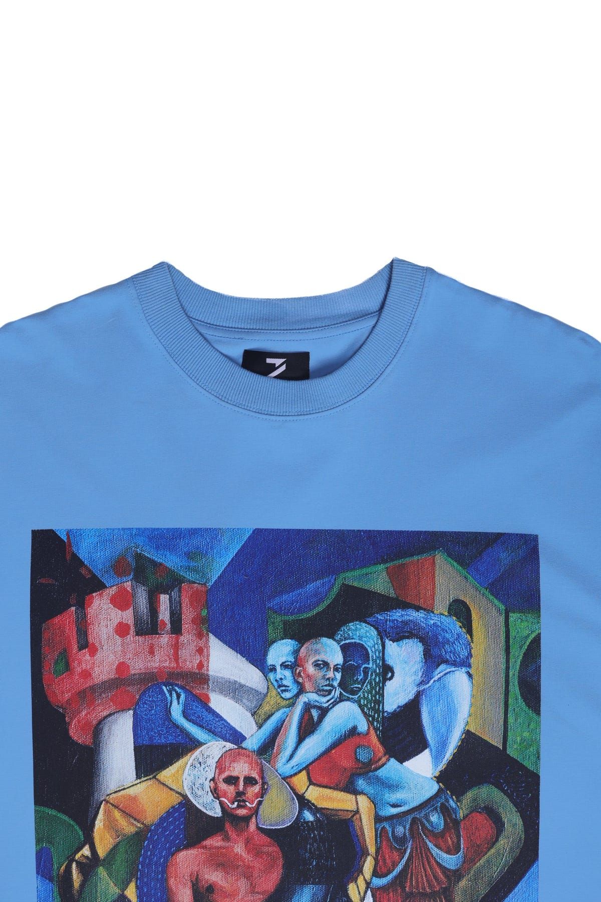 Sameera Sardana x Zero Tolerance London Blue Oversized T-shirt - image 5