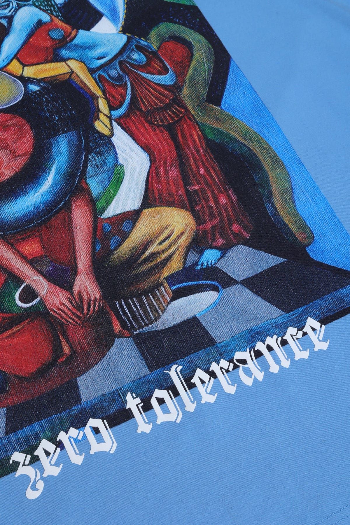 Sameera Sardana x Zero Tolerance London Blue Oversized T-shirt - image 6