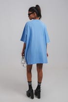 Sameera Sardana x Zero Tolerance London Blue Oversized T-shirt view 9