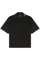 Black essential shirt (Unisex) view 3