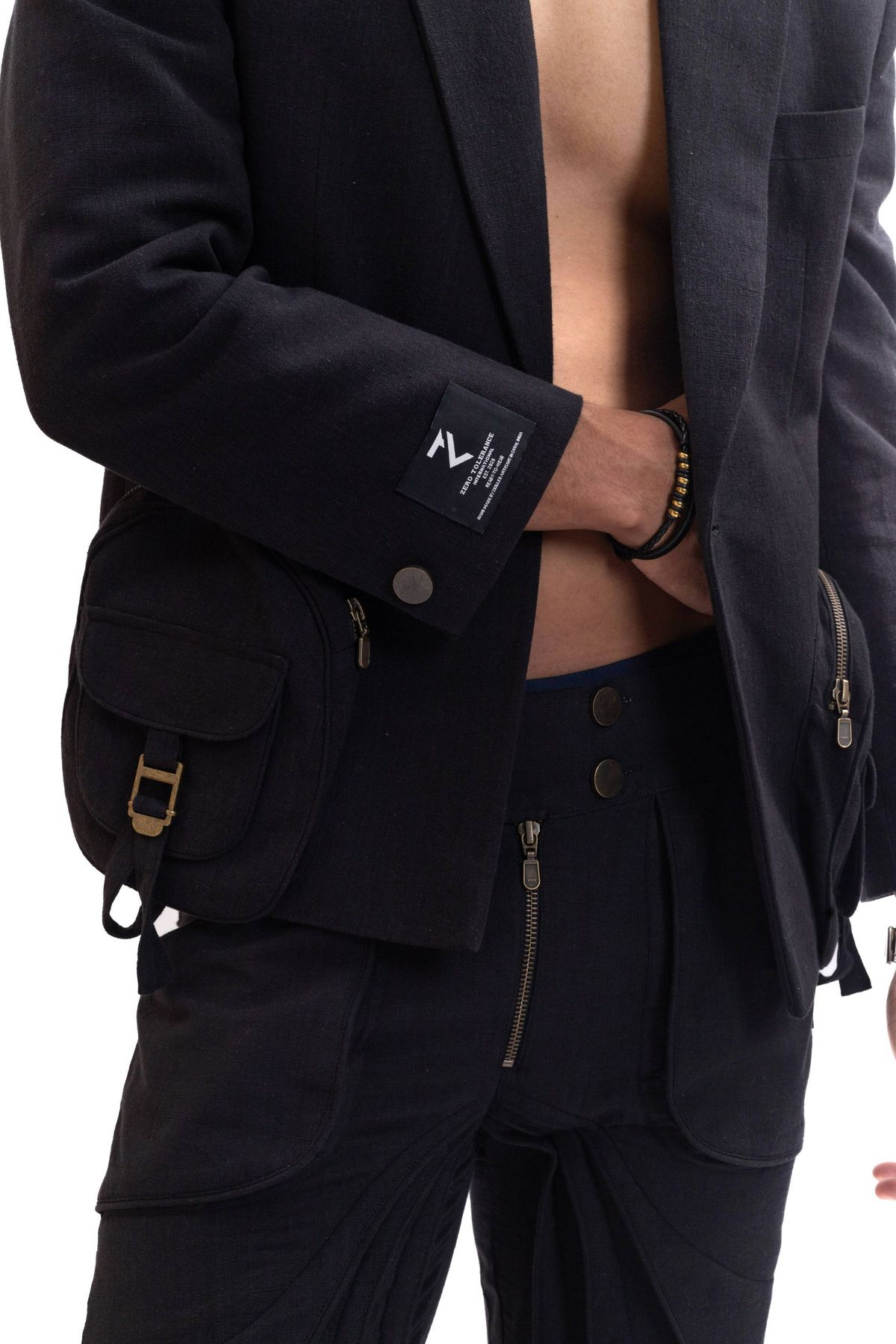 Black Narnia handmade blazer - image 3