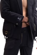 Black Narnia handmade blazer view 3