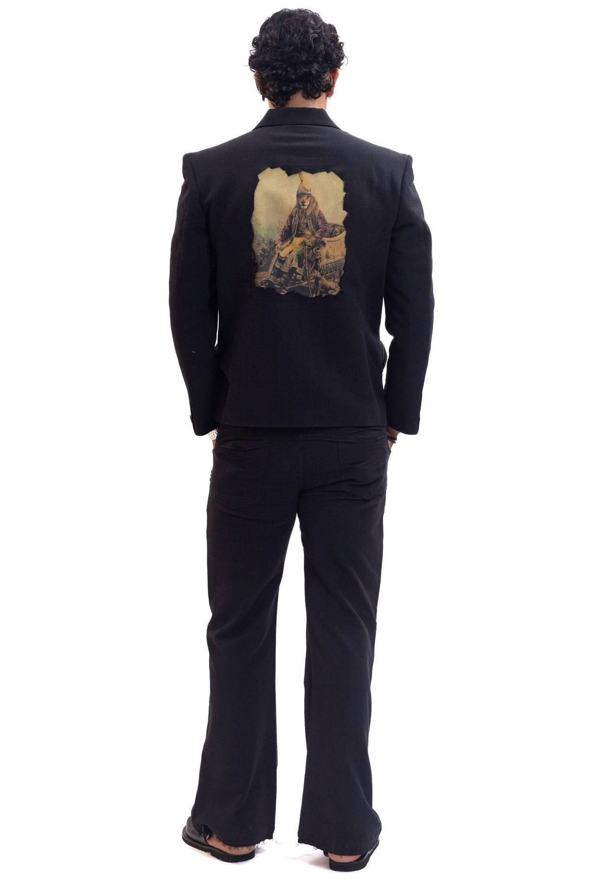 Black Narnia handmade blazer - image 5