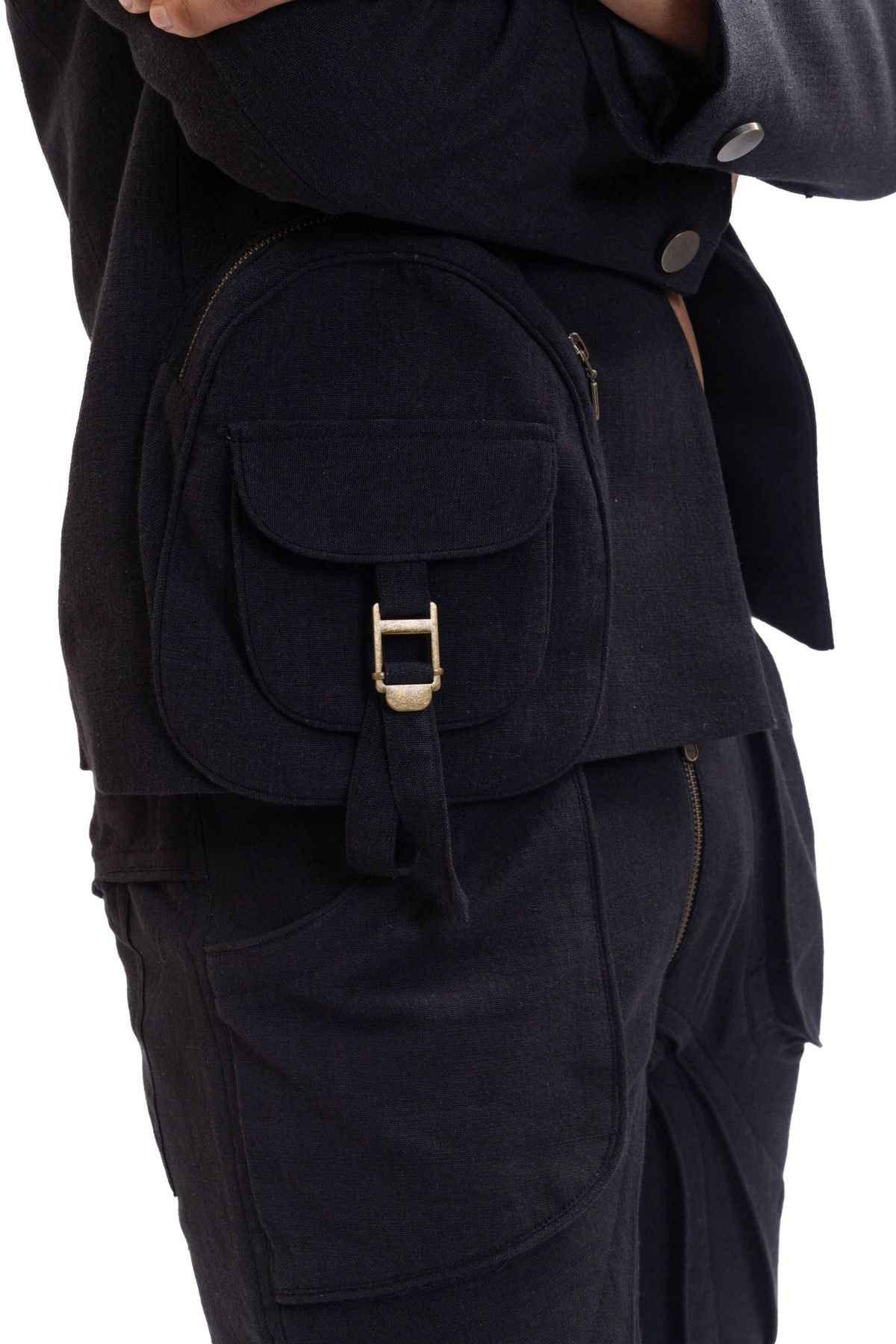 Black Narnia handmade blazer - image 6