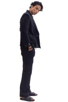 Black Narnia handmade blazer view 7
