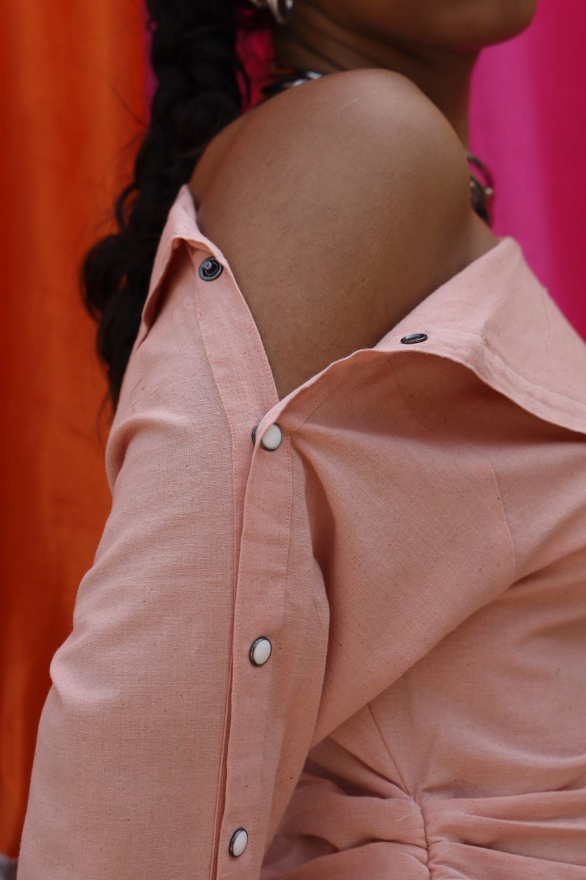 Asra Snap-Detail Top - image 8