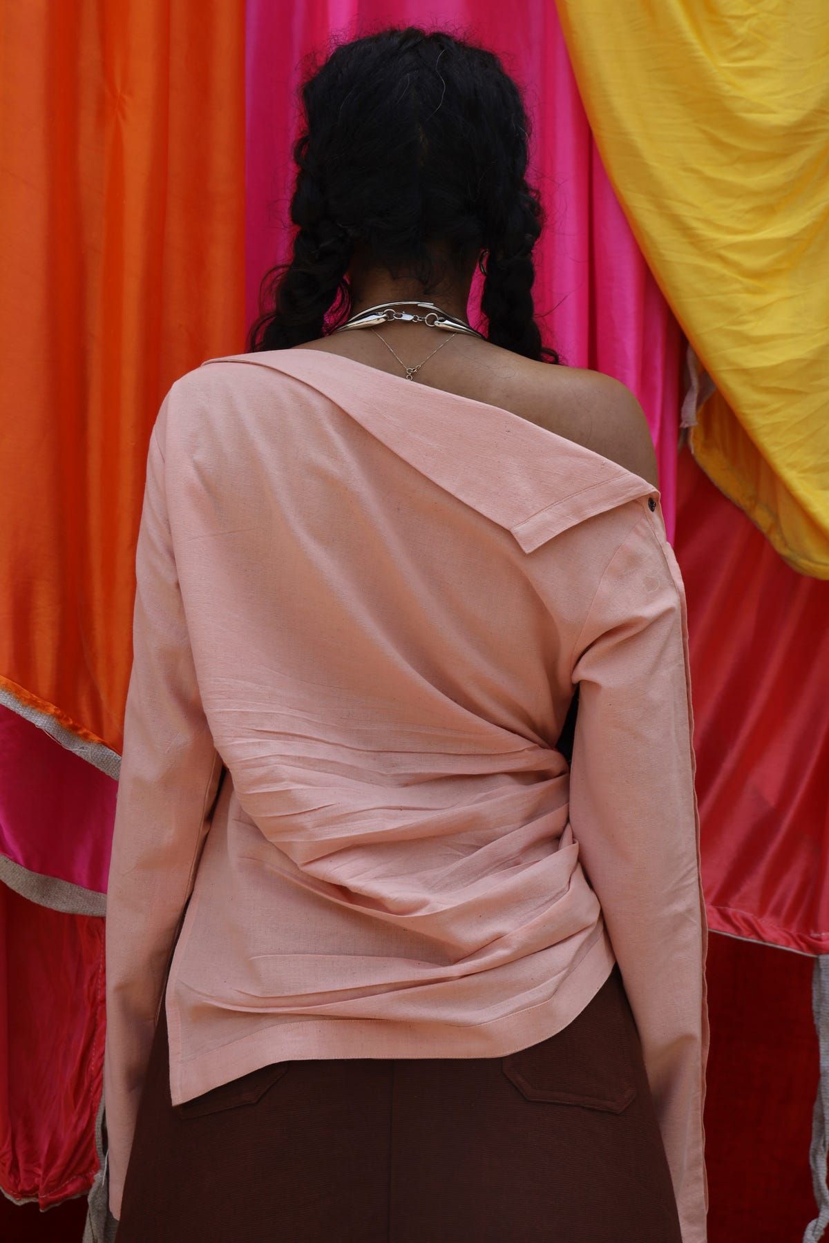 Asra Snap-Detail Top - image 9