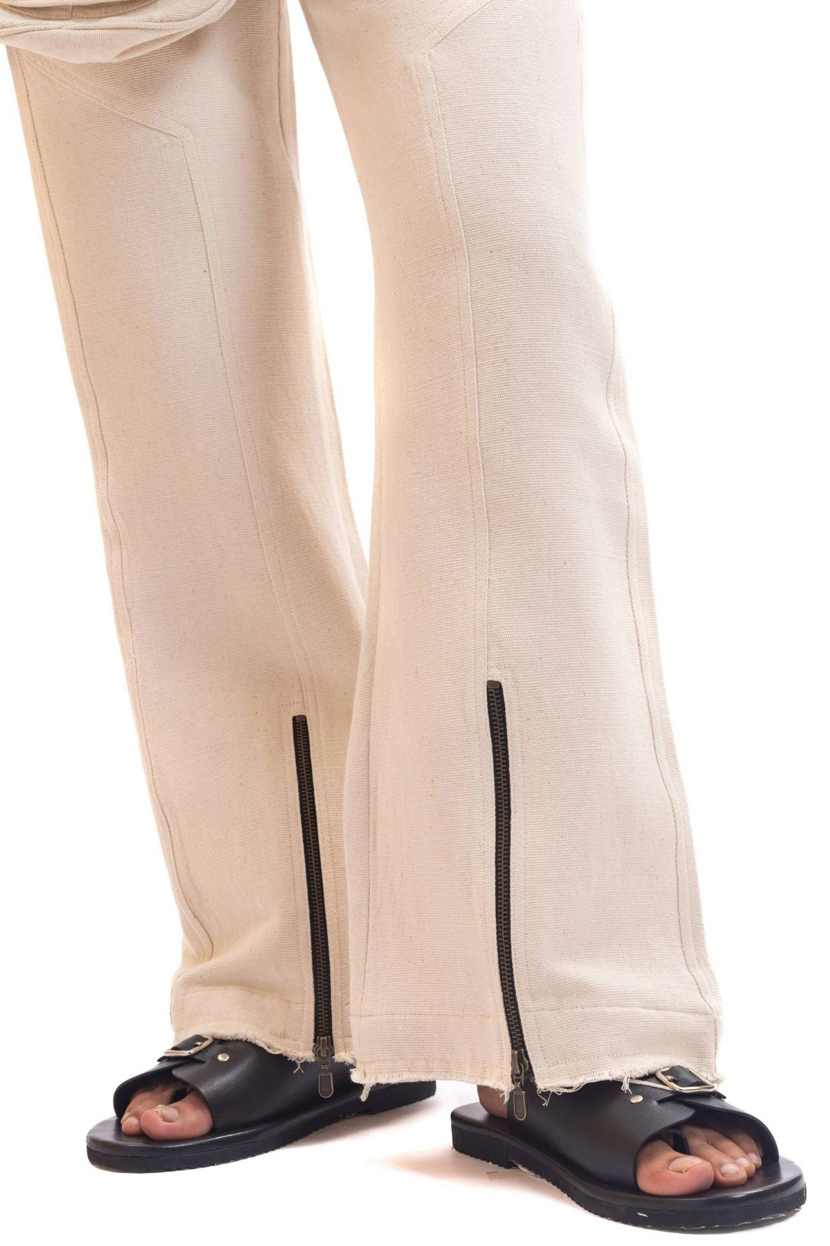 Heavy duty detachable bag handwoven pants - image 4