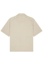 White handmade cargo shirt (Unisex) view 5