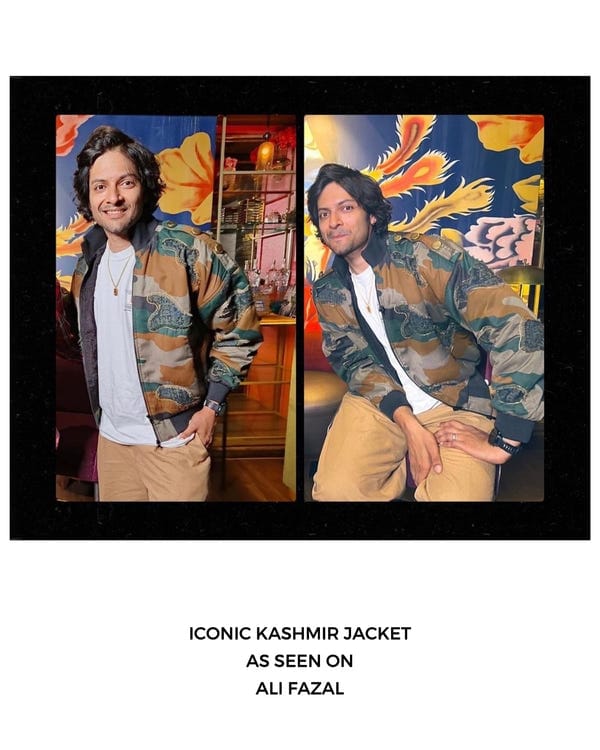 Zero Tolerance — Iconic Kashmir Jacket