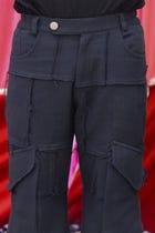 Charcoal Script Trousers view 2