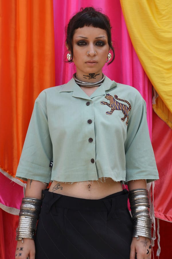 Zero Tolerance — Authority Cropped Shirt