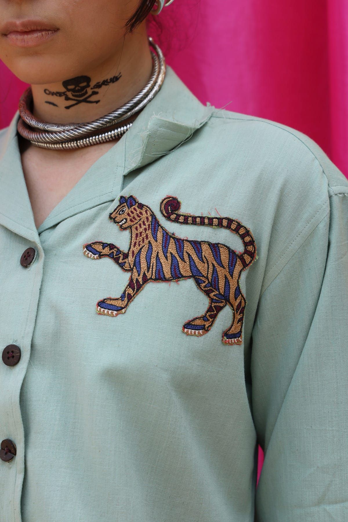 Authority Cropped Shirt - image 3