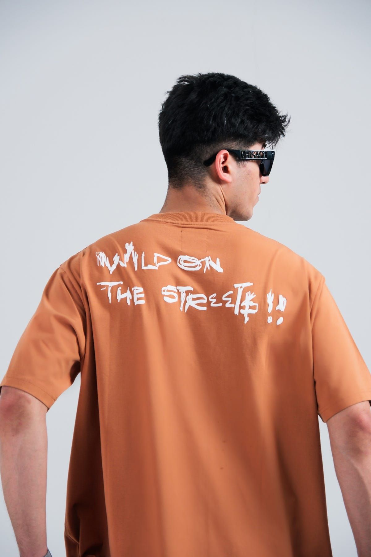 Societal Damage Vintage Brown T-shirt - image 4